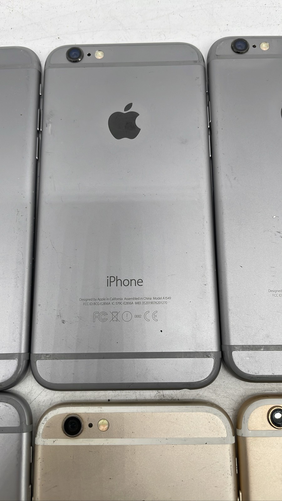 Apple iPhone 6 6 Plus 6s Plus 7 A1549 A1586 A1688 A1660 For Parts Lot Of 8