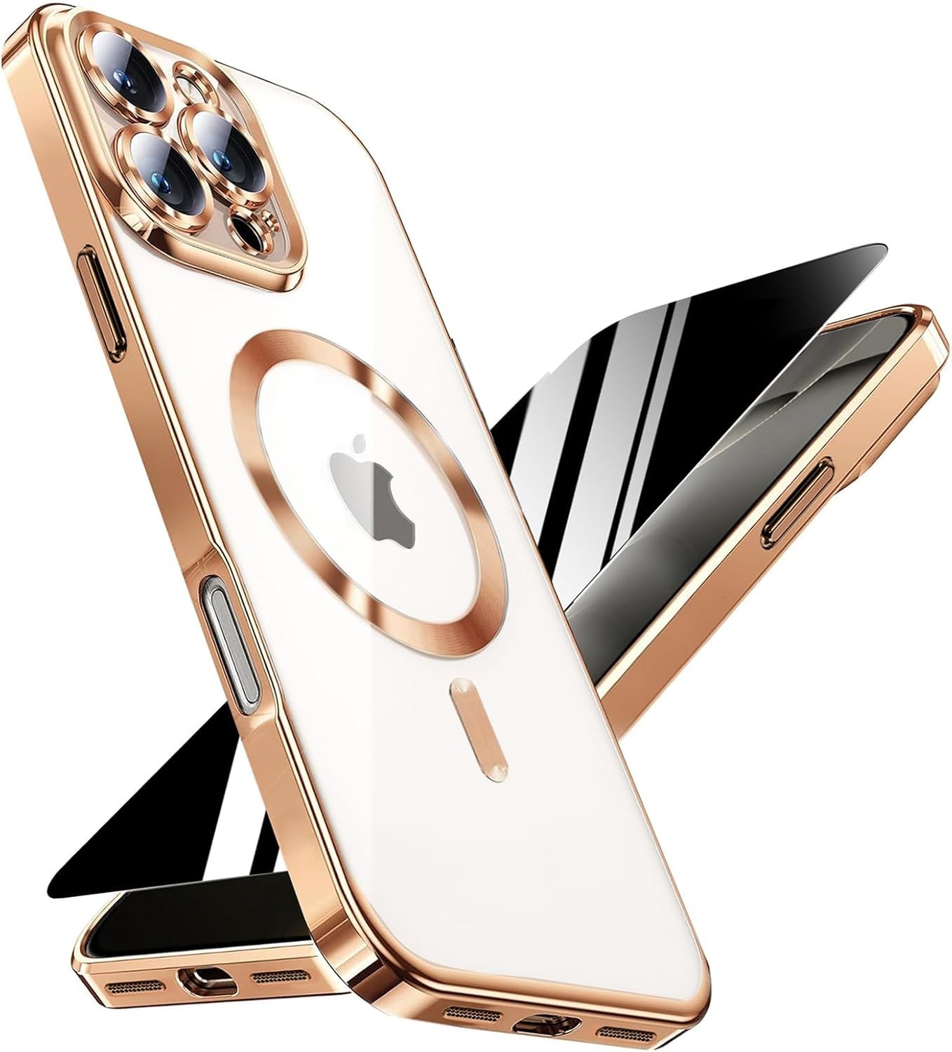 For iPhone 16 Pro Max Case with Shockproof Protection and Anti-Yellowing cover