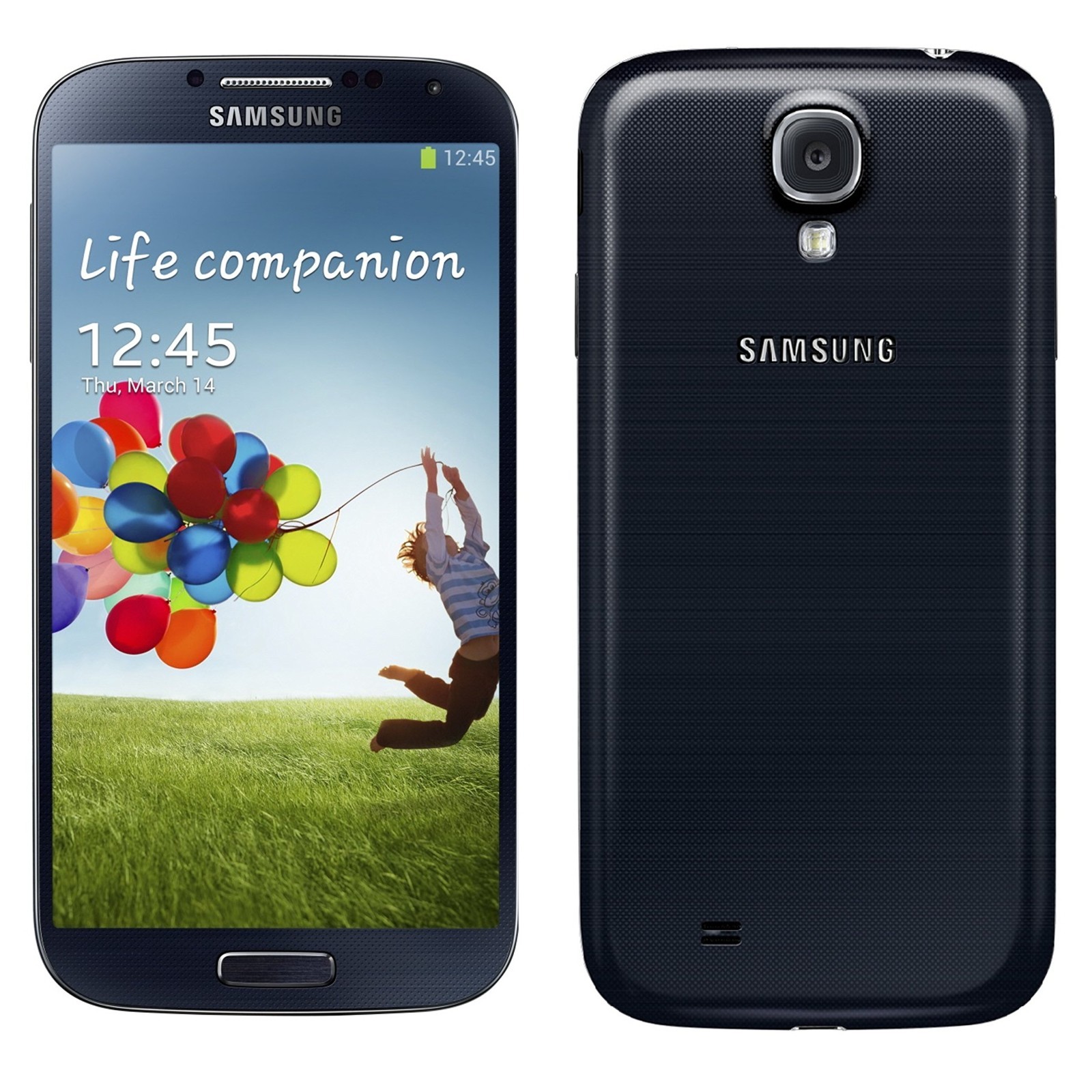 Samsung Galaxy S4 – AT&T – Black Mist – 16GB – Good