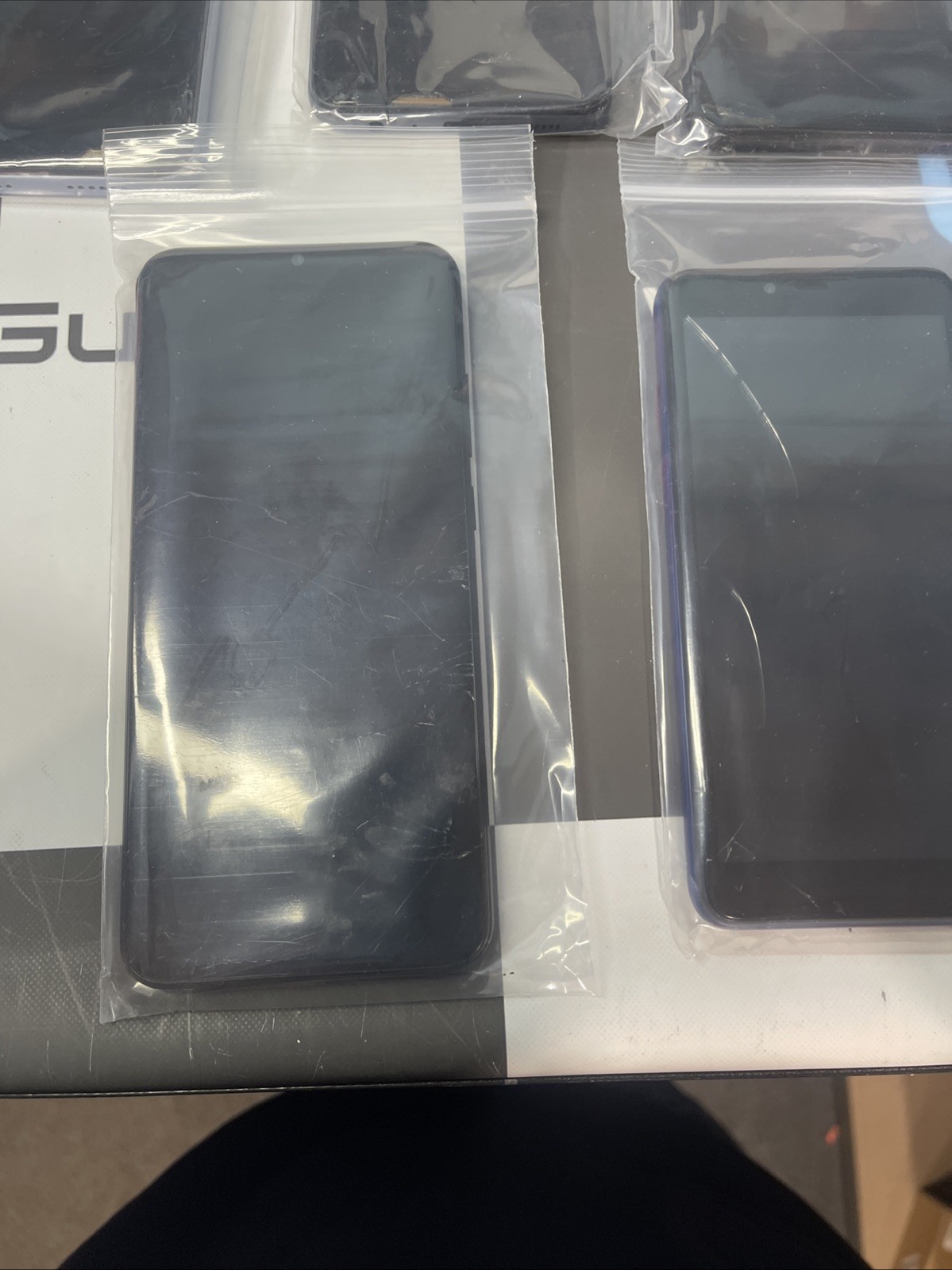 Lot Of 10 Mixed Android Devices Samsung/moto Etc cracked Stock Untested! (As Is)