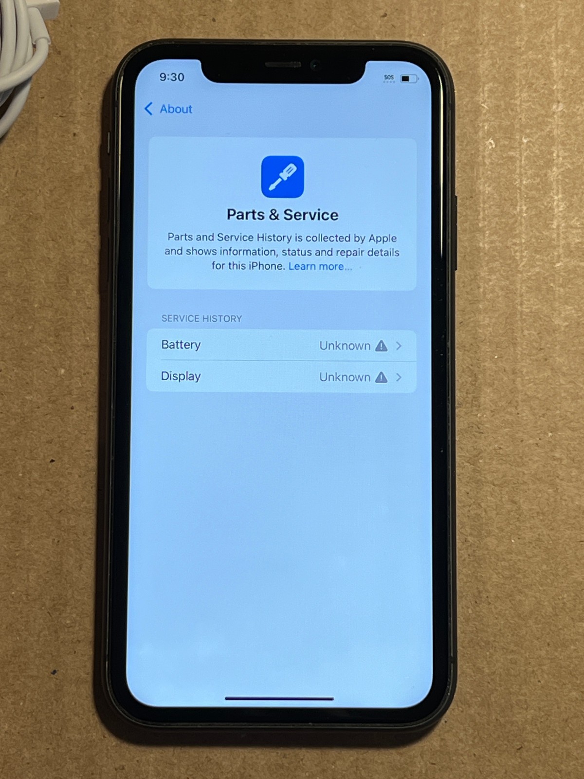 Apple iPhone 11 64GB Black Unlocked A2111 READ