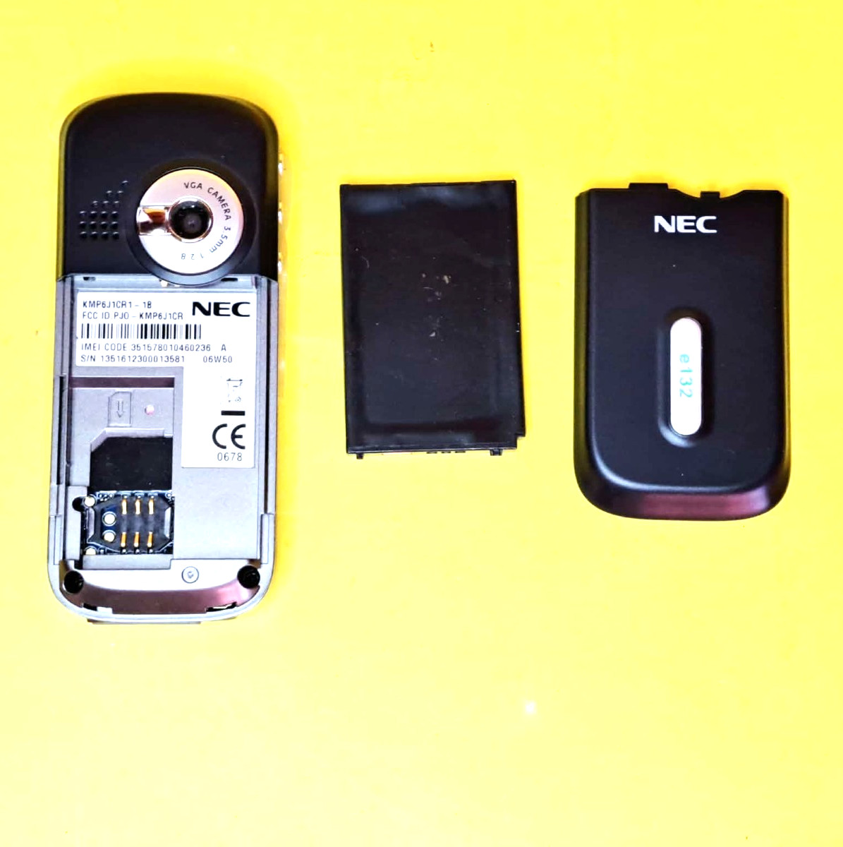 ⚡RECREATIONAL USE ONLY⚡ BRAND NEW NEC E132 2G GSM CANDY-BAR CELL PHONE CLASSIC⚡