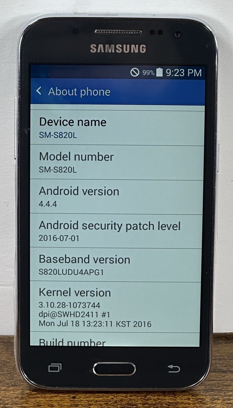 Samsung Galaxy Core Prime – 8GB – Gray – (TracFone) – SM-820L(GP) – Excellent –