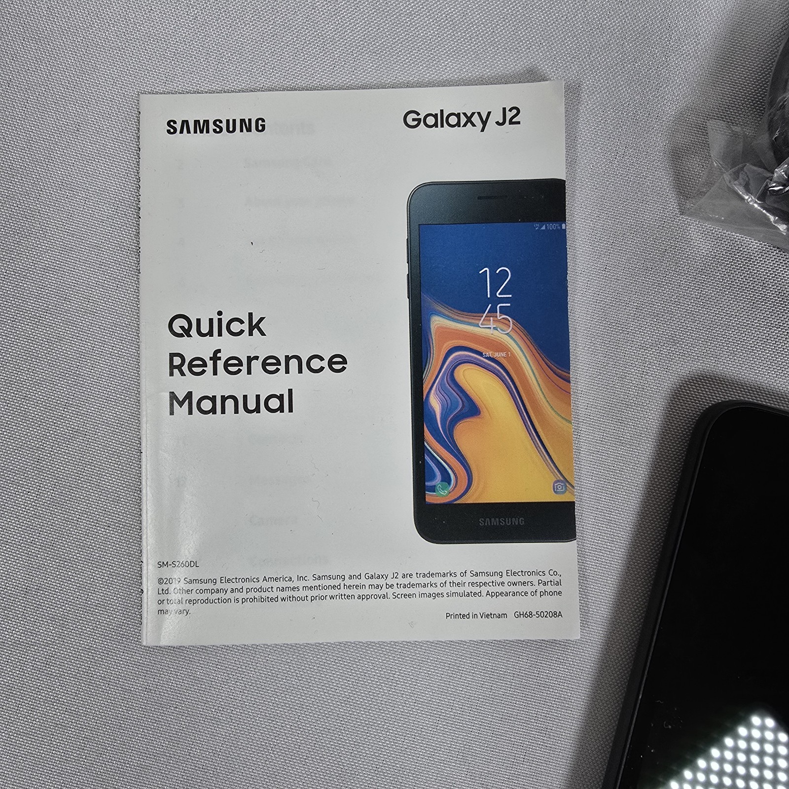 Samsung Galaxy J2 Android Smartphone Tracfone S260DL 16GB