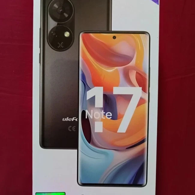 Ulefone Note 17 Pro AMOLED curved 108 megapixel camera