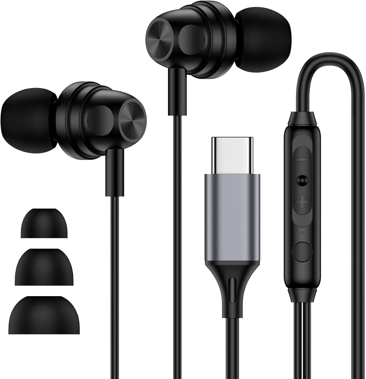 USB C Samsung Headphones Wired Earbuds for Samsung Galaxy A16 A36 5G A56 A15 A14