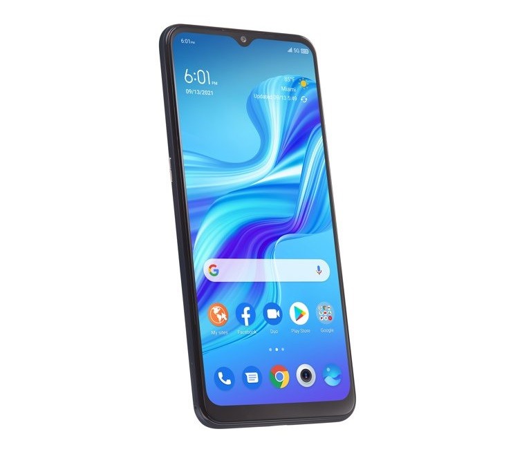 TCL STALT601DCPWP 4x 6.5″ Straight Talk 5G 64GB Prepaid Smartphone, Black