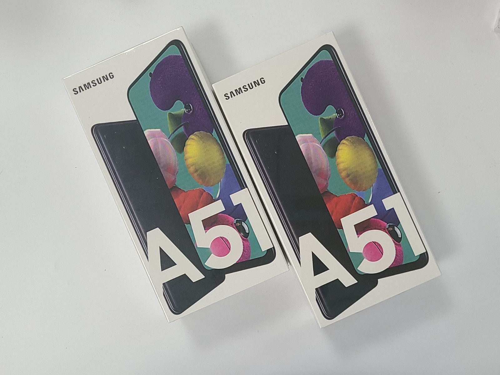 New Sealed Samsung Galaxy A51 128GB Factory Unlocked Black Smartphone