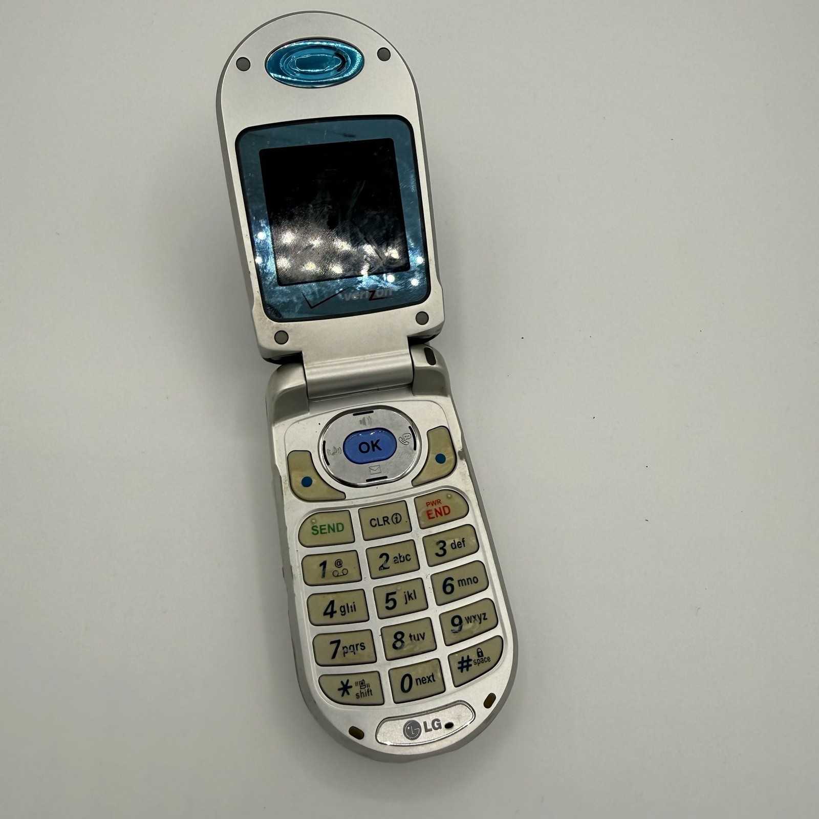 LG VX3200 Verizon Wireless Flip Phone Slate Blue