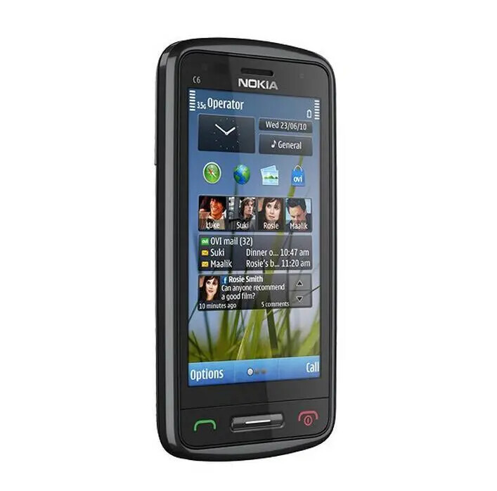 Original Unlocked Nokia C6-01 3G GPS 8MP Bluetooth 3.0 in Touchscreen Cellphone