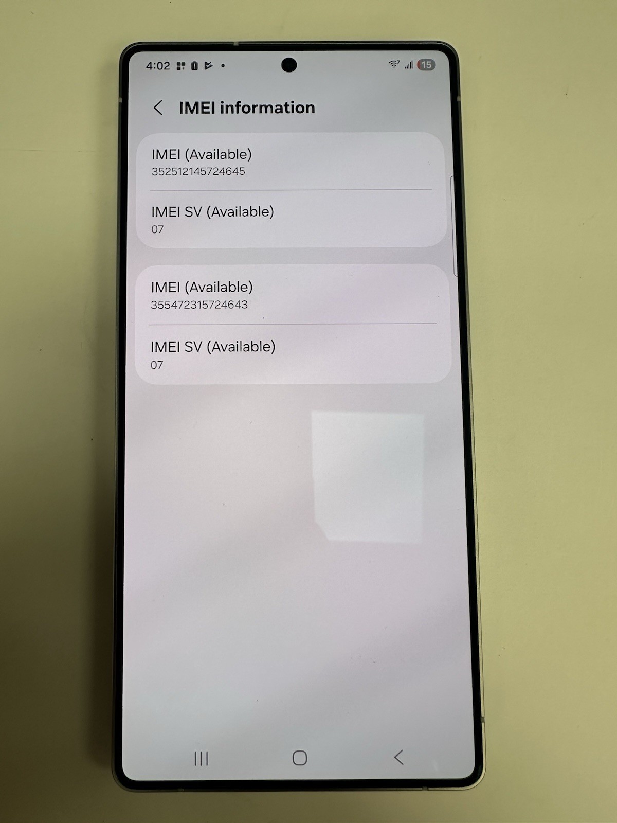 Samsung Galaxy S25 Ultra – 256 GB – Titanium Silverblue (AT&T),FOR PARTS,AS-IS.