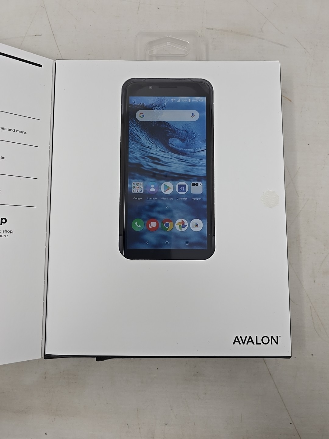 🔴Verizon TCL Alcatel Avalon 16GB Prepaid Smartphone Grey 4G LTE Sealed Android