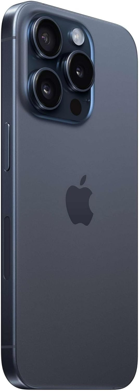 Apple iPhone 15 Pro A2848 – Unlocked 1TB Titanium Blue *PARTS: BAD DISPLAY*
