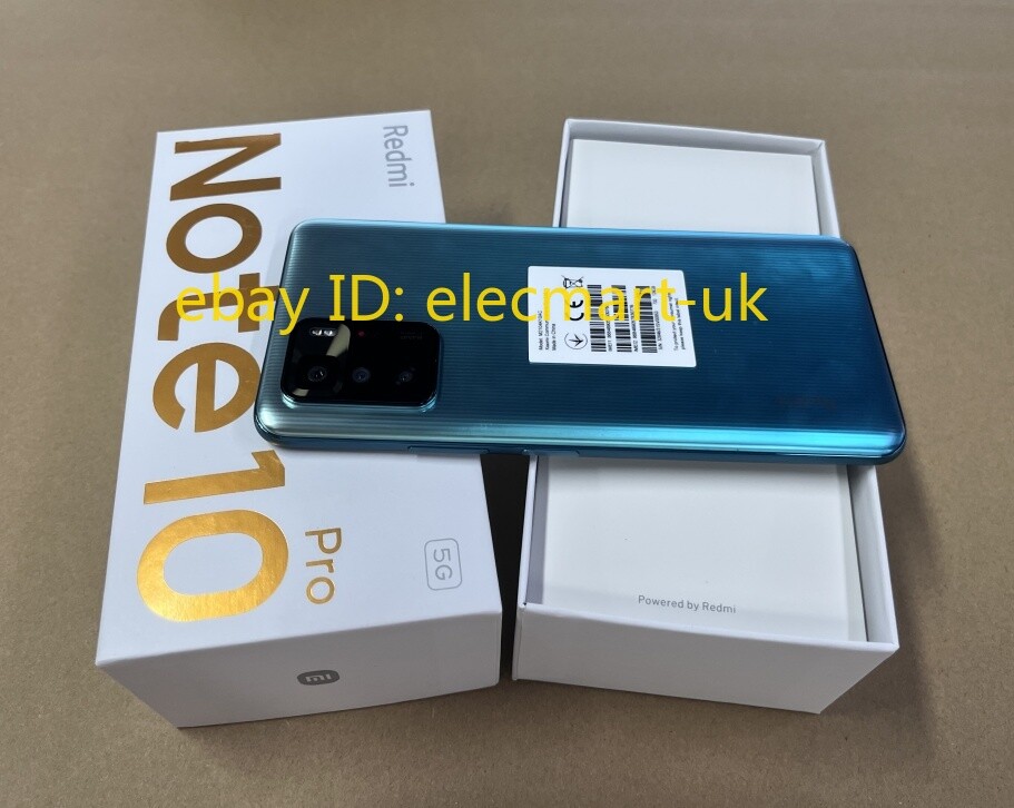 Xiaomi Redmi Note 10 Pro 5G 6/128GB Dual SIM 64MP Unlocked 5100mAh Octa-core