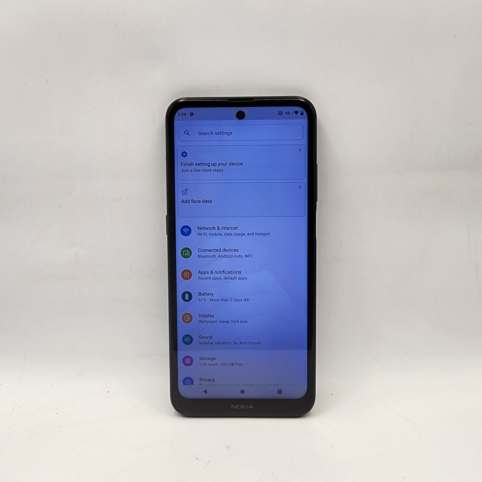 Nokia X100 5G TA-1399 128GB Midnight Blue (T-Mobile/Unlocked) – No Metro