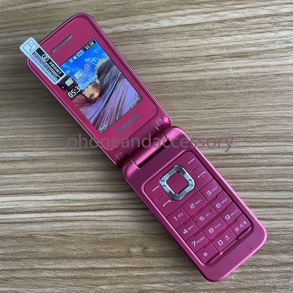 SAMSUNG C3520 Mobile Phone Bluetooth MP3 FM Radio GSM Flip Unlocked Cell phone