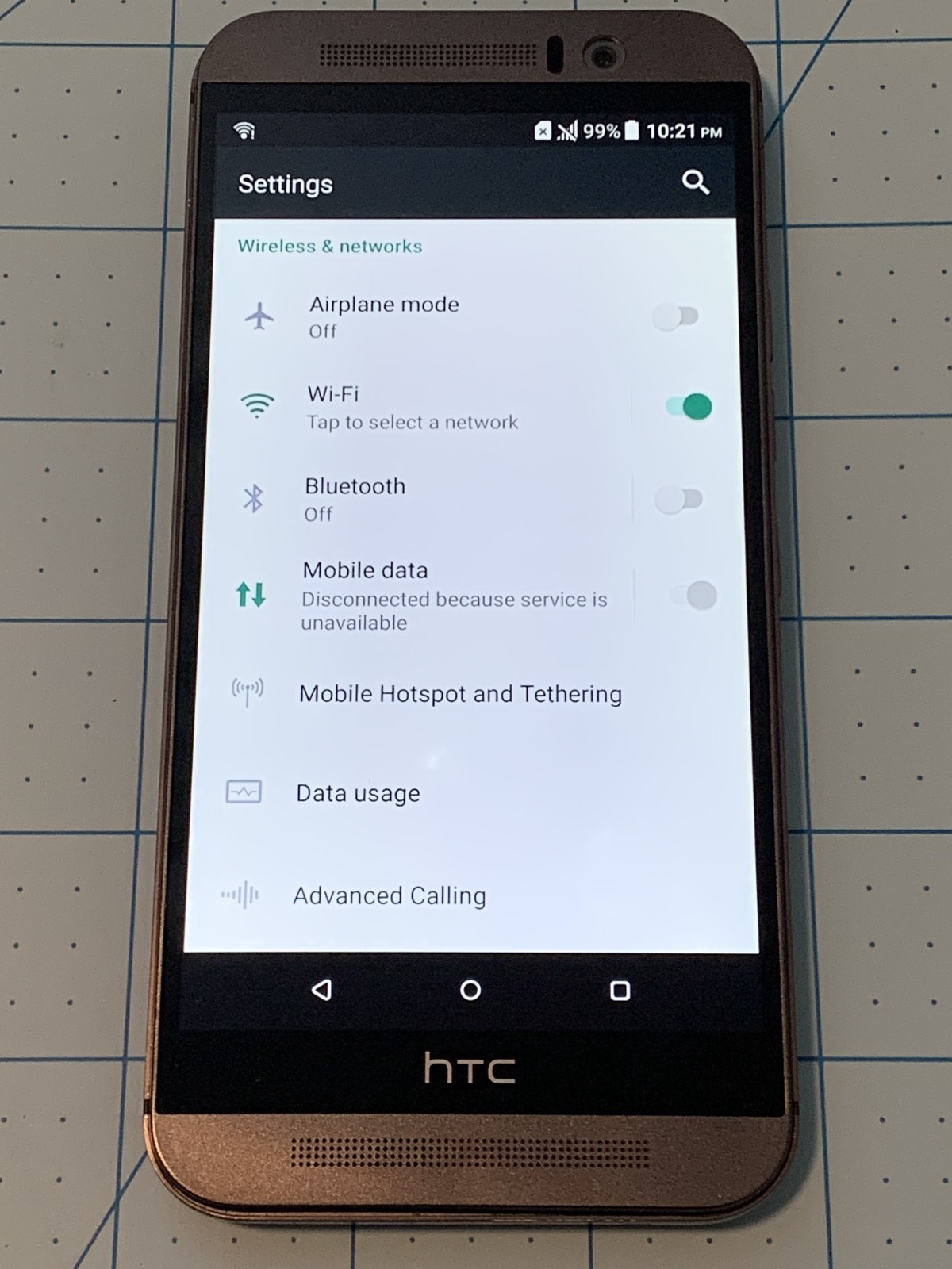 HTC One M9 32GB Dark Gray Verizon Android Quad Core Smartphone Tested HTC6535LVW