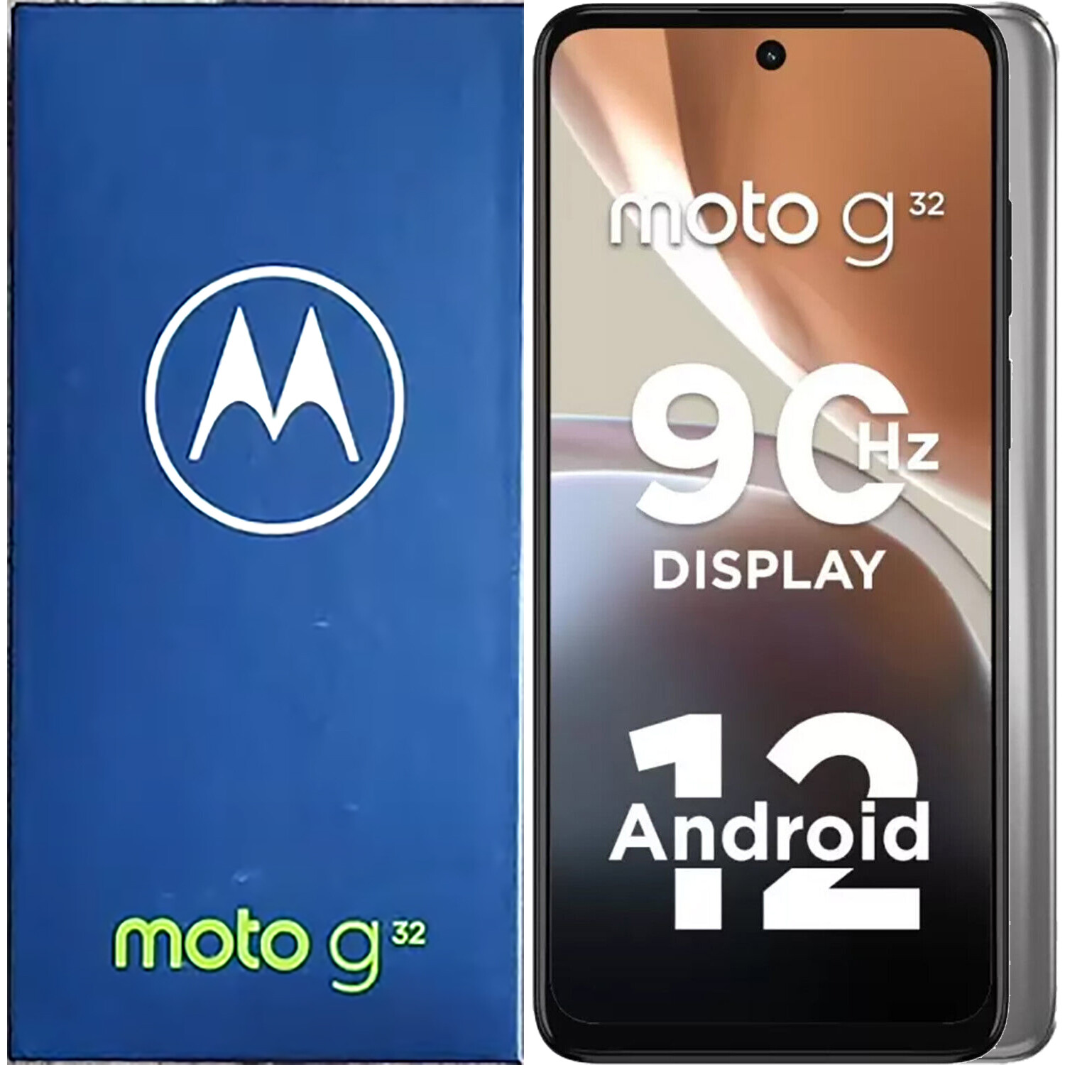 Motorola Moto G32 4G Satin Silver 64GB + 4GB Dual-SIM Factory Unlocked GSM NEW