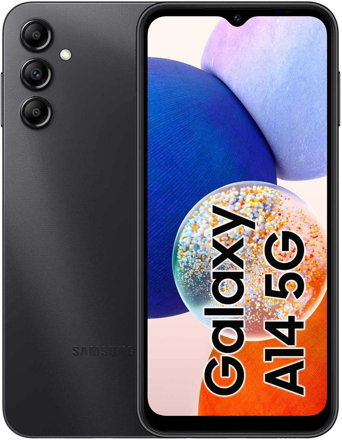 MINT! Samsung Galaxy A14 5G SM-S146VL Black 64GB 50MP 6.6″ TRACFONE Smartphone