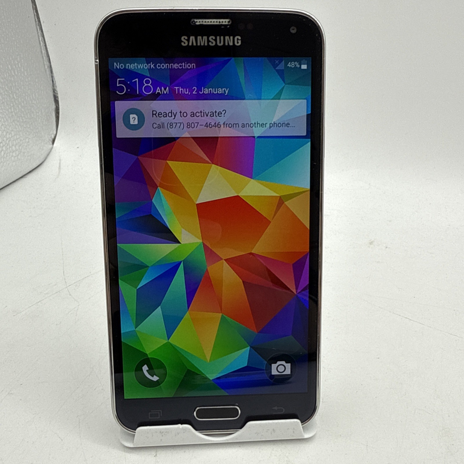 Samsung Galaxy S5 (SM-G900V) 16GB (Verizon Unlocked) Smartphone – (B10:3)
