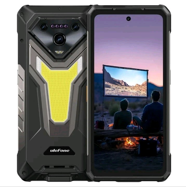 Ulefone Armor 34 Pro 5G AI Rugged Phone 32GB+512GB 6.95″ DLP Projector 25500mAh