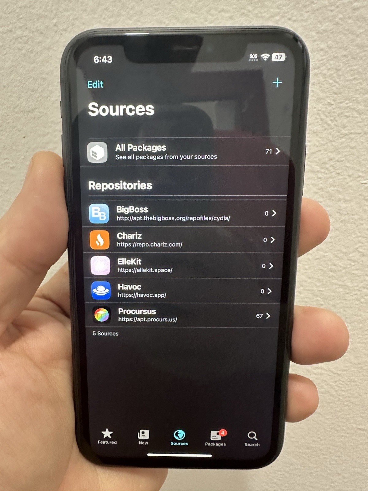 RARE iPhone 11 64g Unlocked Jailbroken iOS 16.5.1 • Trollstore /Dopamine /Sileo