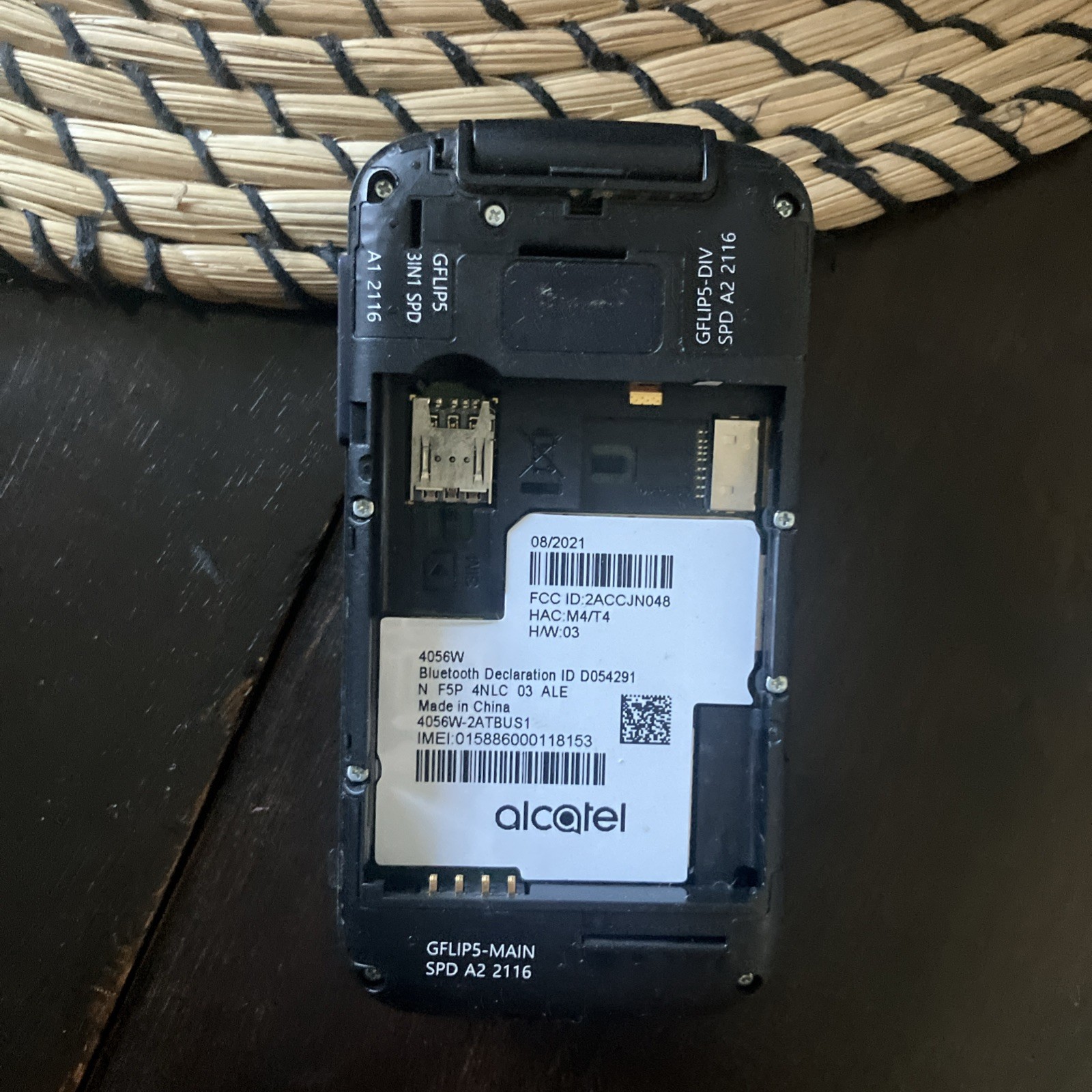 Alcatel GO FLIP 4 4056W 4G LTE Flip Phone (T-Mobile MetroPCS)