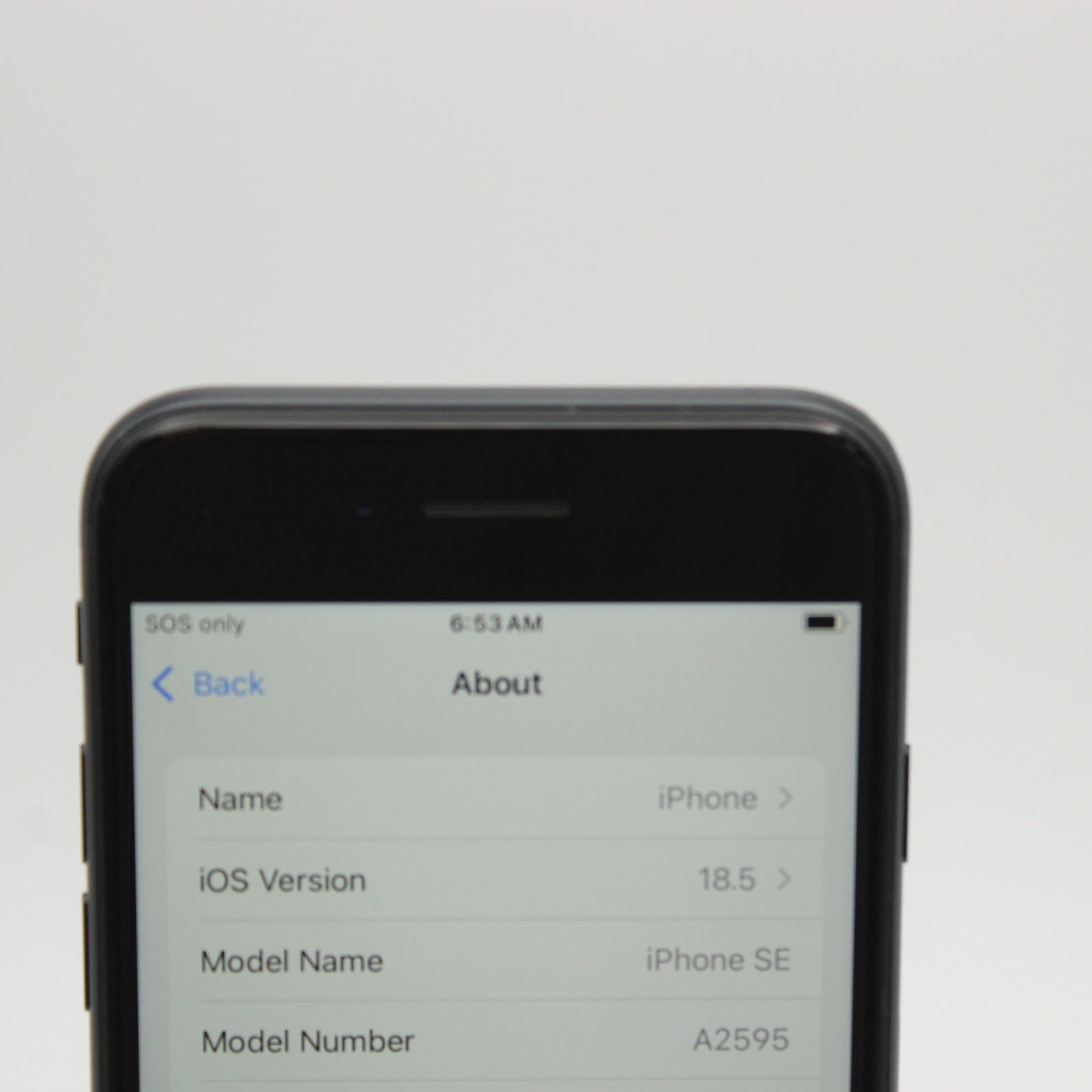 Apple iPhone SE (3rd Gen) A2595 128GB Good Condition | Black | T-MOBILE ONLY