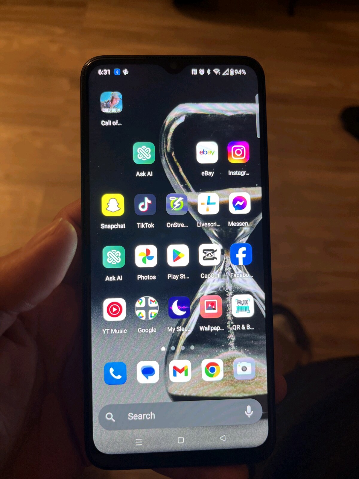Phone With Tik Tok