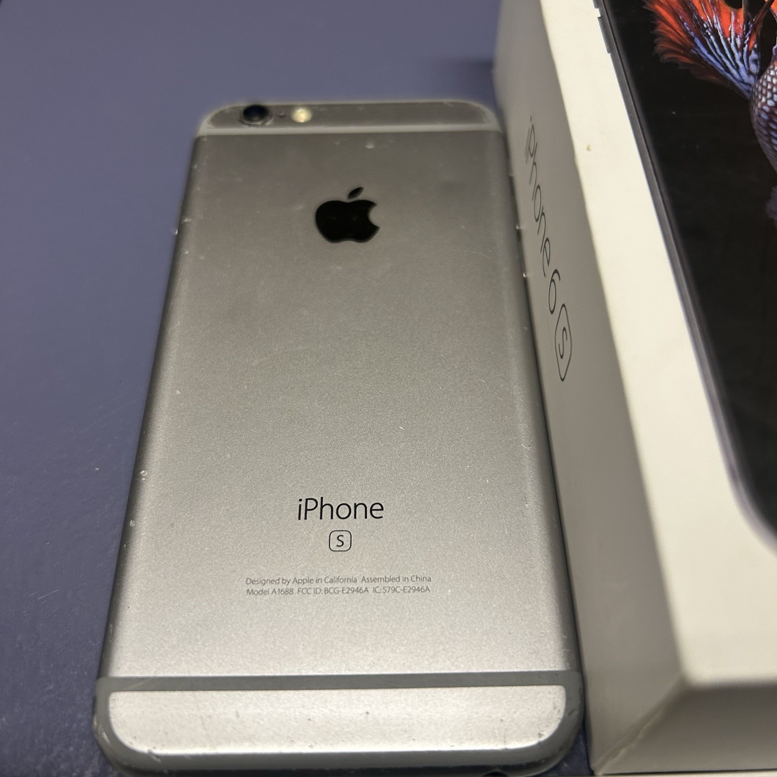 iPhone 6s Grey 32gb Storage A9Chip 2Gb Ram .Fingerprint ID. Good Phone