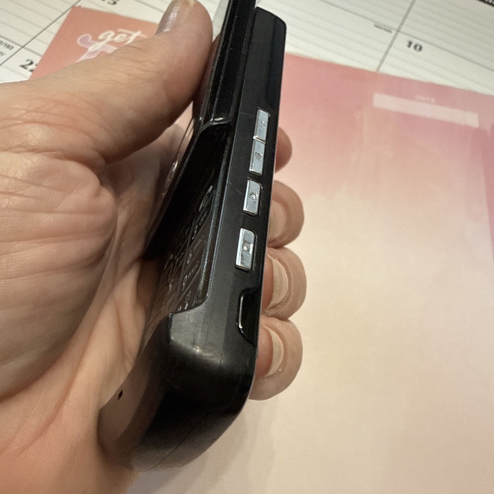LG Shine CU720 Slider Cell Phone Black Branded AT&T – Untested