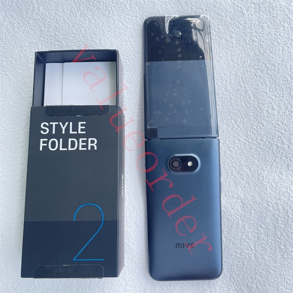 Unlocked Original ALT MIVE Style Folder 2 AT-M140 WIFI GSM 32GB Flip Smartphone