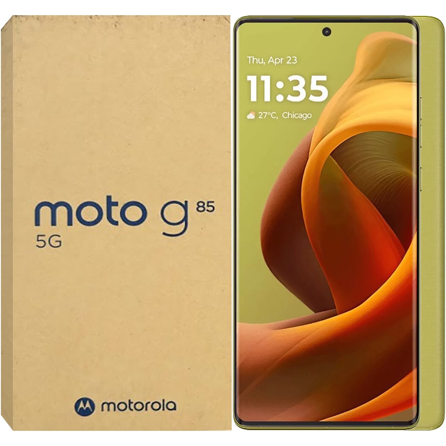 Motorola Moto G85 5G Olive Green 256GB + 8GB Dual-SIM Unlocked GSM NEW