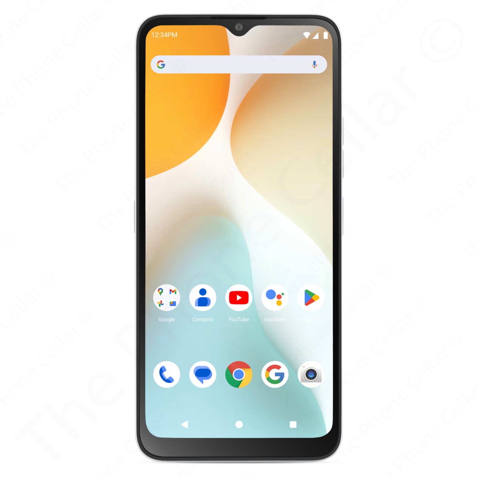 BLU G34 64GB Unlocked 6.5″ IPS HD+ 13MP GPS Dual SIM Standby 5000mAh Cream G1070
