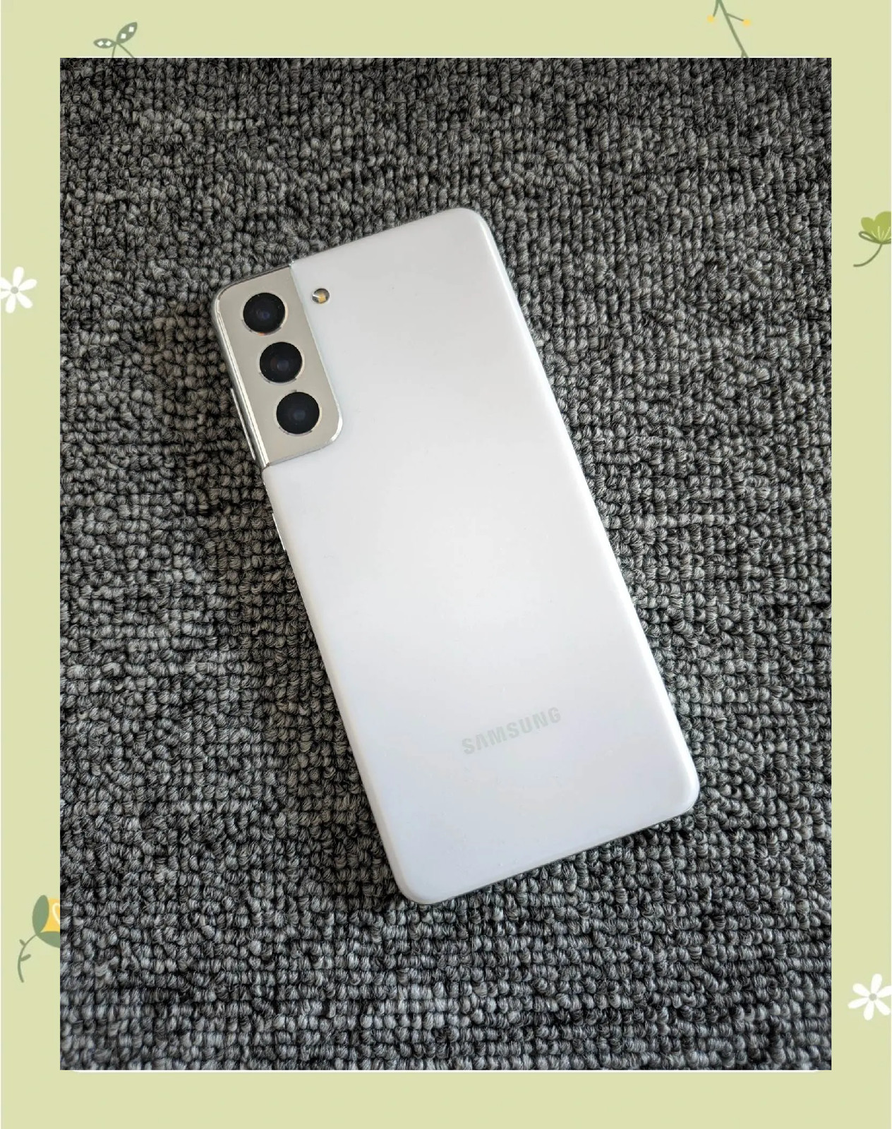Original Samsung Galaxy S21 5G G991U1 128GB Unlocked Smartphone OPEN BOX WHITE