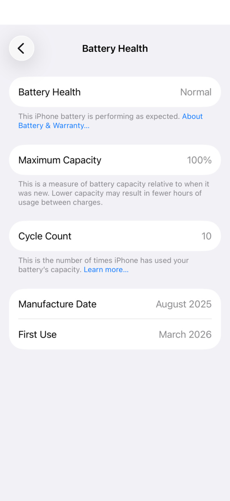 Apple iPhone 17 256GB Lavender Purple Factory Unlocked A3258 5G mmWave Bundle