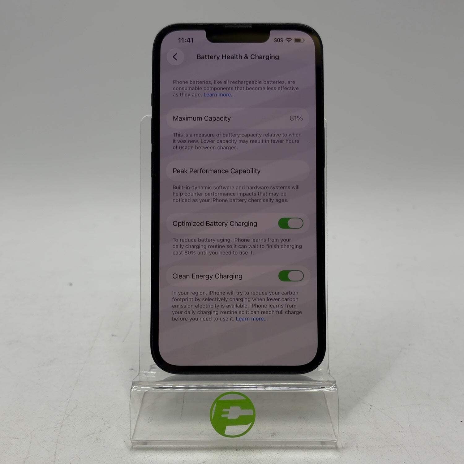 Unlocked Apple iPhone 14 128GB 26.5 Midnight MPUA3LL/A