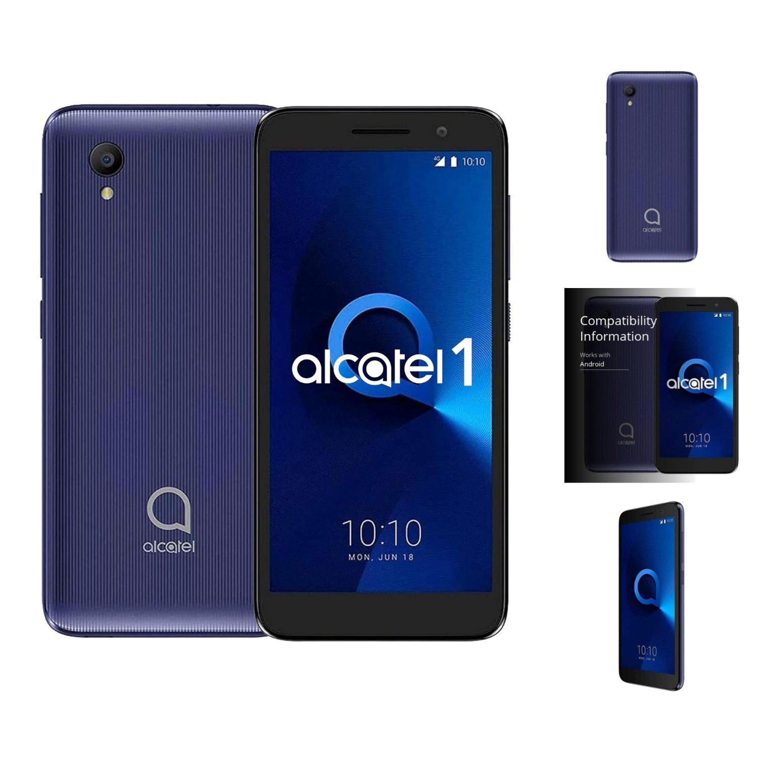 Unlocked Cell Phone 5.0 Inch Dual SIM FM Radio Android 8.1 16GB 4G LTE