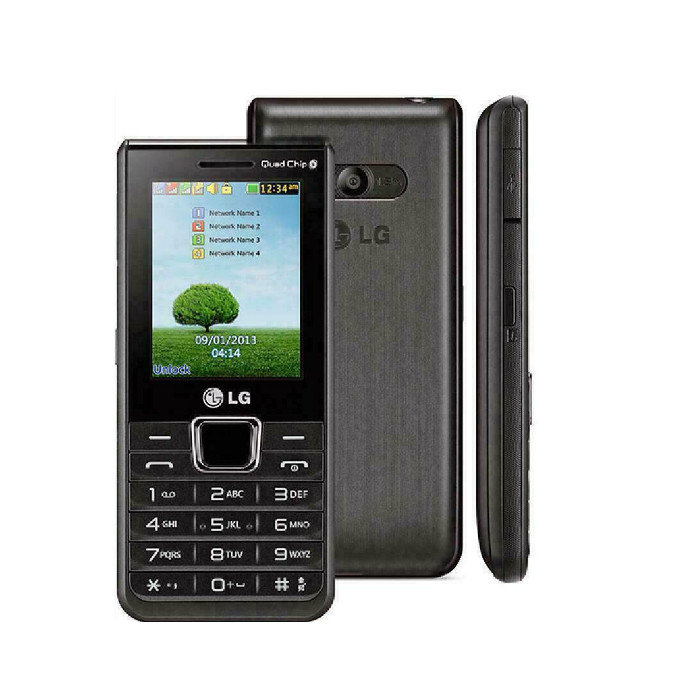 LG A395 Quad SIM Keyboard Original Mobile Phone 2G GSM 850 900 1800 1900