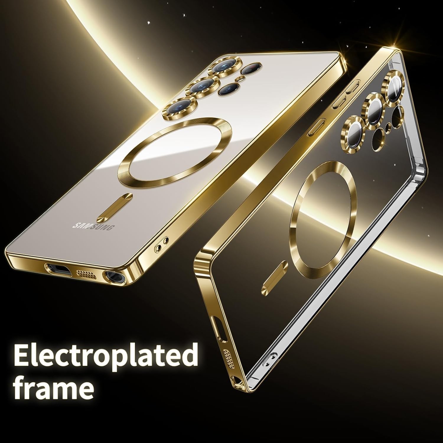 Compatible with Samsung Galaxy S25 Ultra Case（Only）.Magnetic Cover for S25 Ultra
