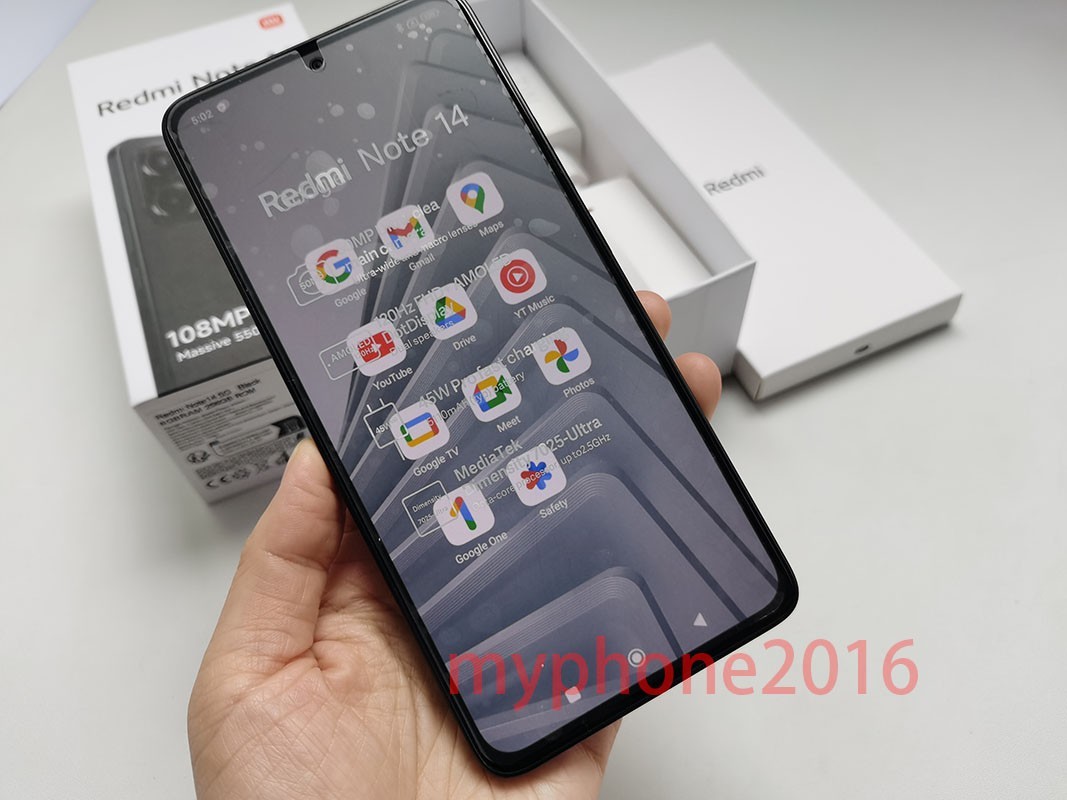 New&Sealed Xiaomi Redmi Note 14 5G Unlocked 256GB 108MP Global Google Smartphone