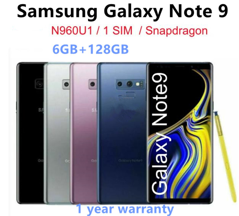 Samsung Galaxy Note 9 SM-N960U 128GB 4G Unlocked Android Smartphone – New Sealed
