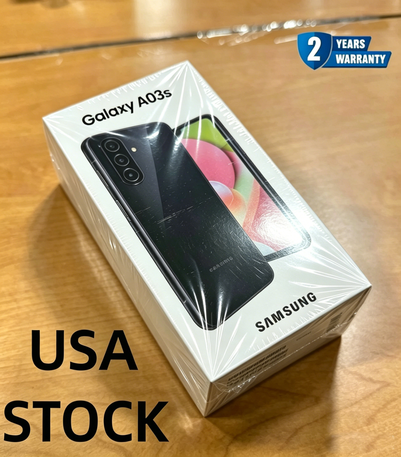 NEW Samsung Galaxy A03s 32GB GSM/CDMA Unlocked Android Smartphone – Black