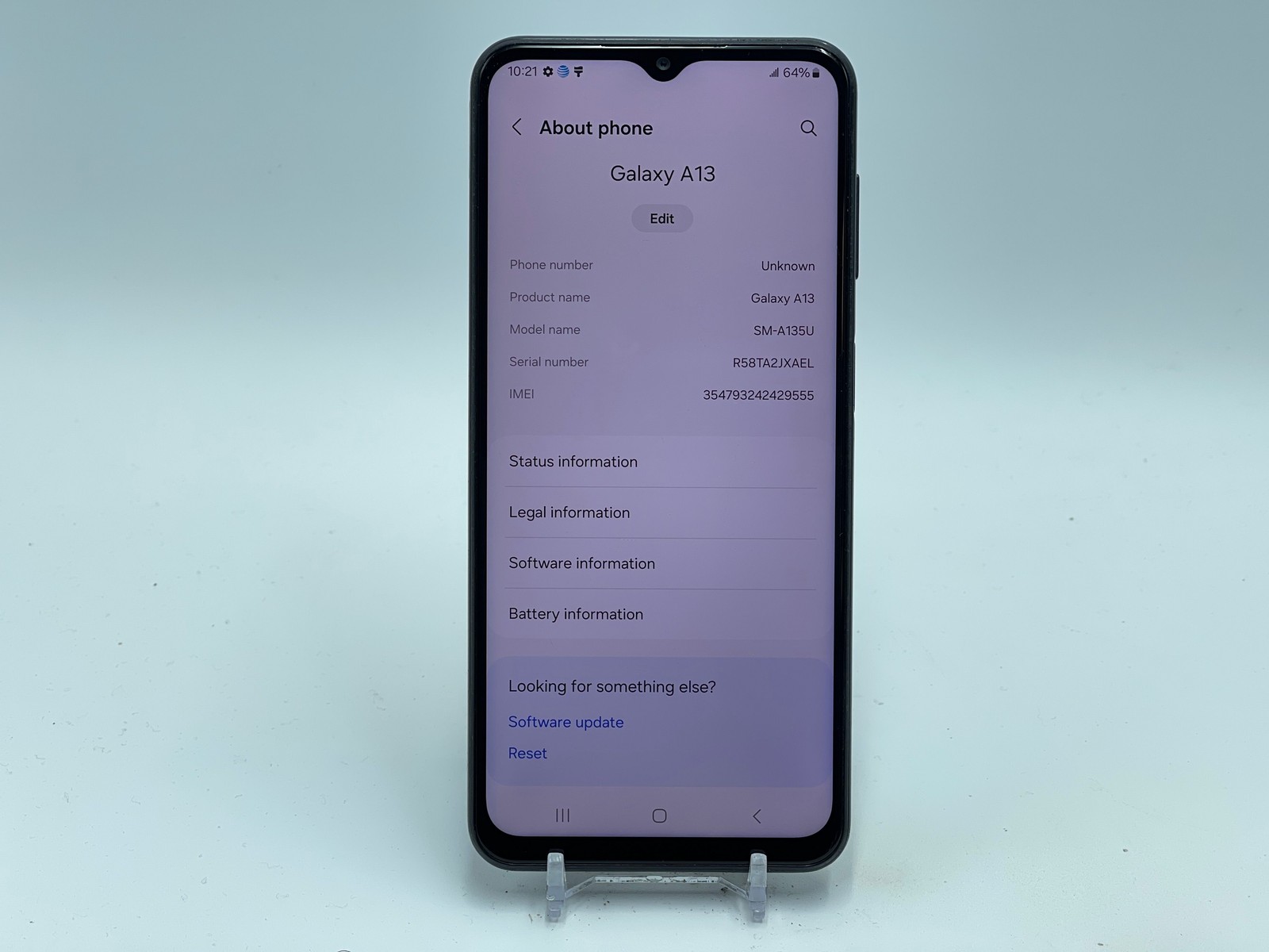 Samsung Galaxy A13 32GB SM-A135U (Cricket) Gray BdLCD (E-0246)