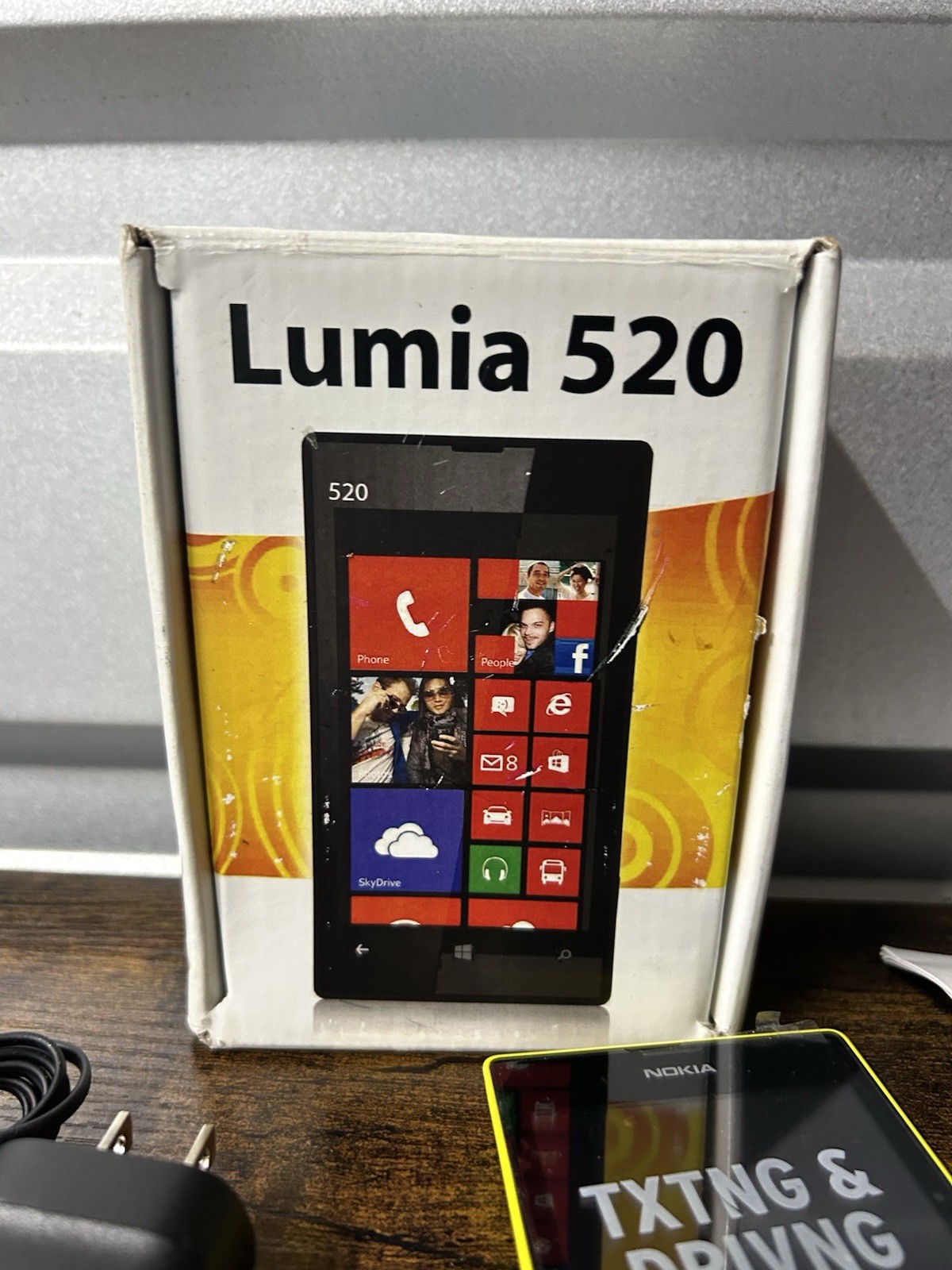 Nokia Lumia 520 – Yellow(AT&T) Open Box Untested As Is