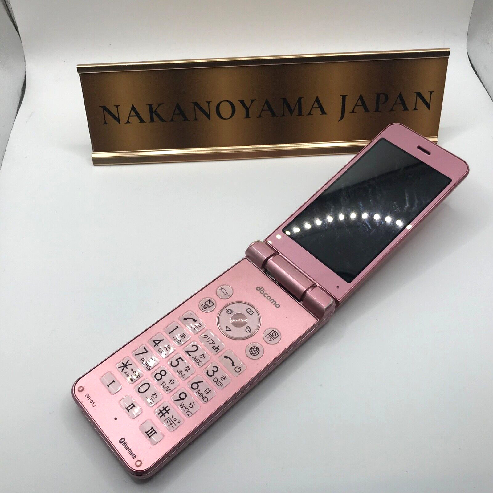 PINK SHARP SH-01J AQUOS KEITAI 2 JAPAN ANDROID FLIP PHONE UNLOCKED 601SH