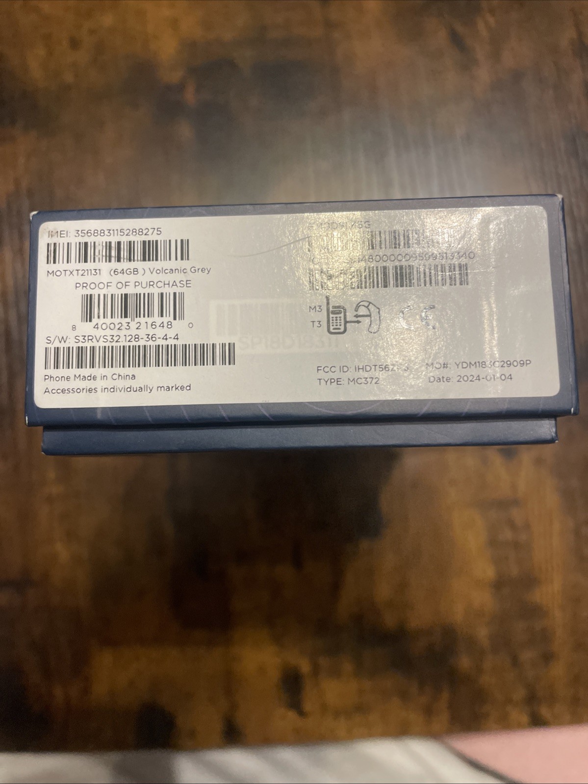 Motorola One 5G UW Ace – 64 GB – Volcanic Gray (Verizon)