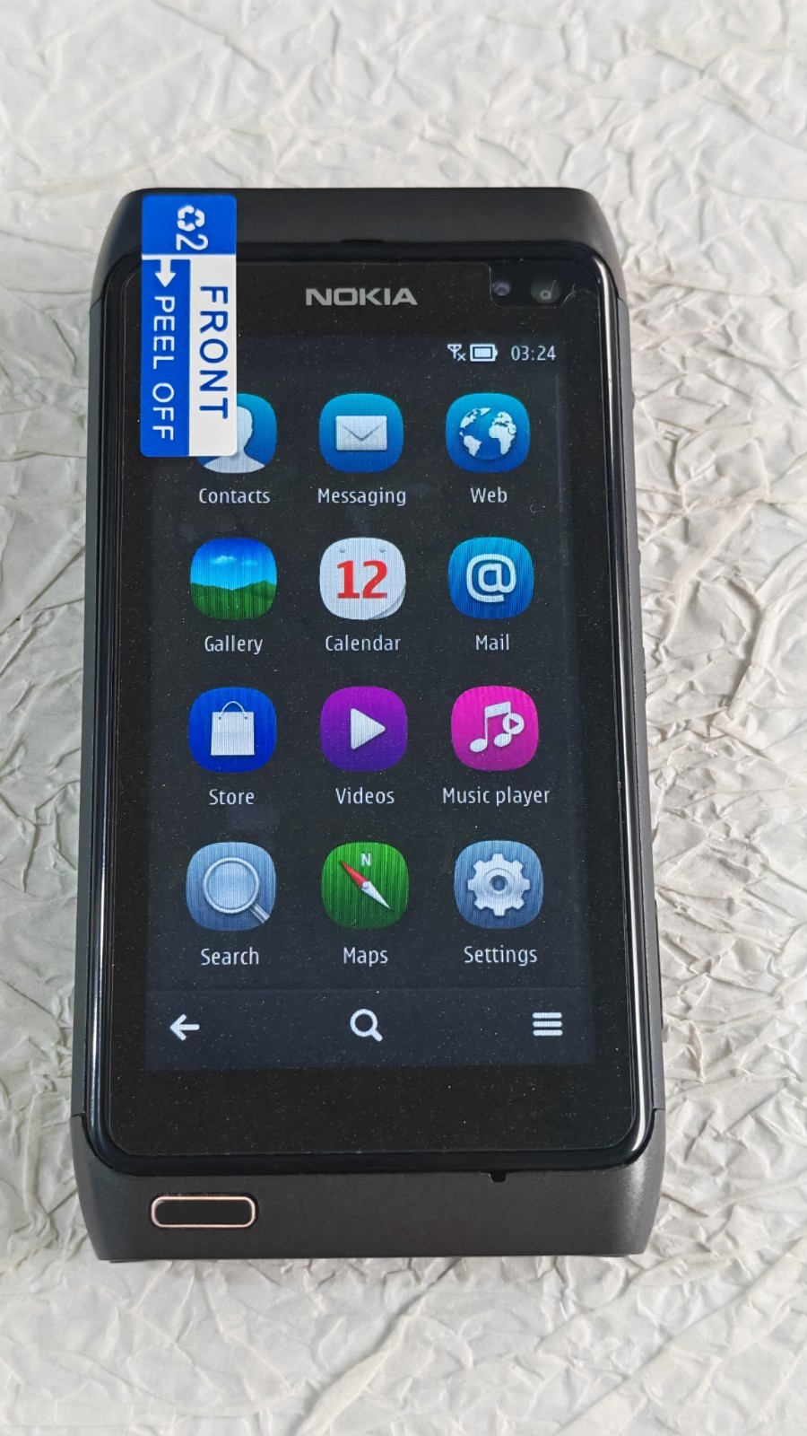 Nokia N8 Series N8-00 3G Unlocked Touchscreen 3.5″ 16GB Smartphone Reboxed