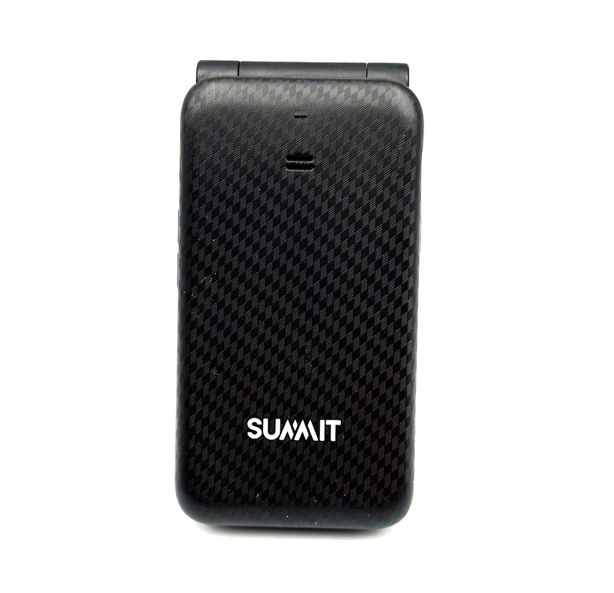 Summit SLD06D Flip Phone Boost Mobile 4G LTE Large Buttons Camera Black
