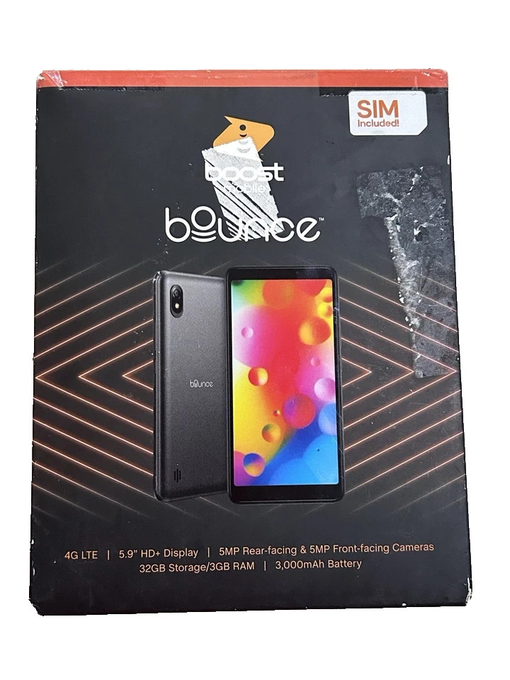 Coosea Bounce SL201D – 32GB – Gray (Boost Mobile) Prepaid Android Go Smartphone